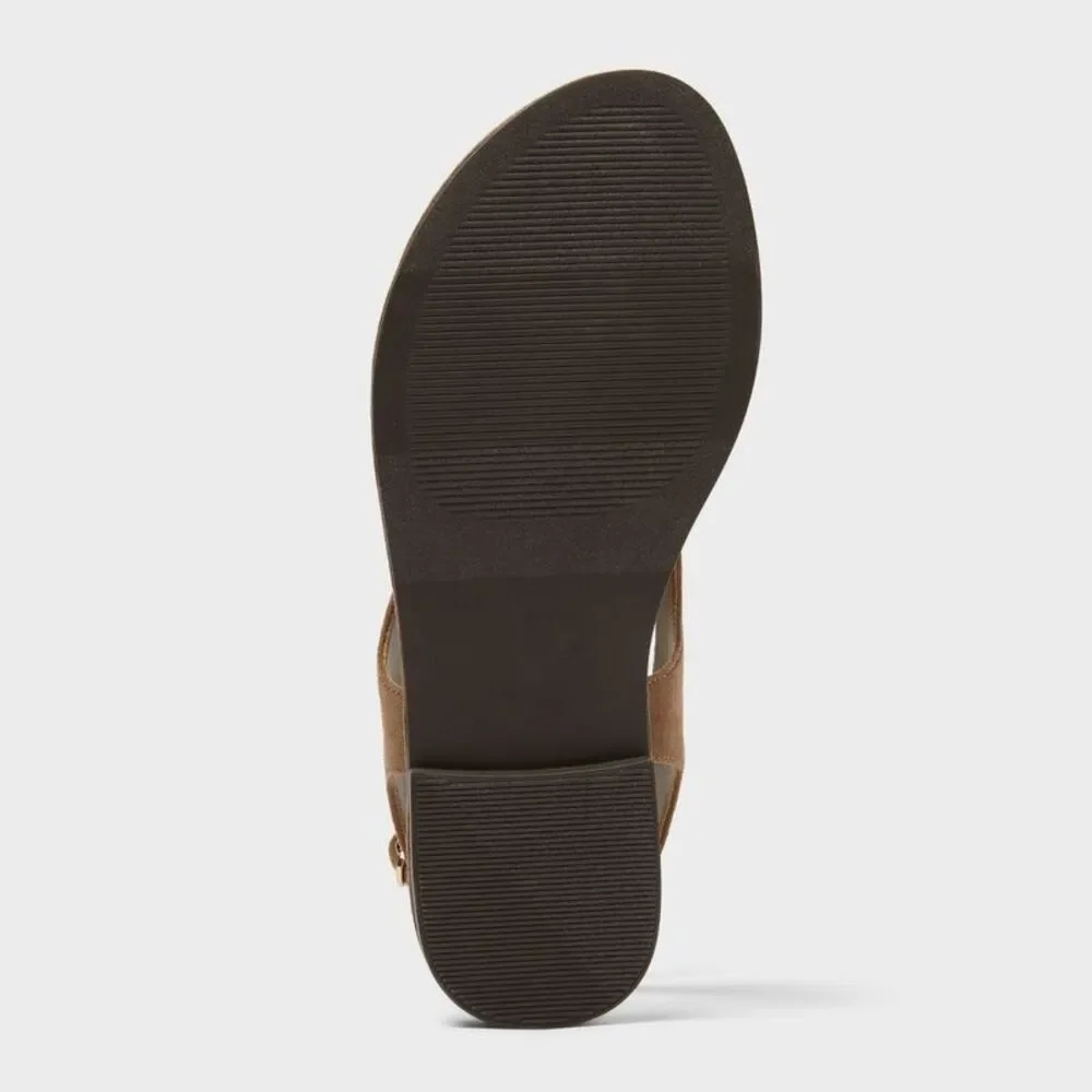 Women's Maddox Sandals - Universal Thread Dark Taupe 11